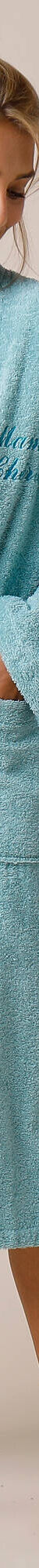 Peignoir mixte adulte uni coton éponge bouclette col kimono personnalisé (vert d'eau) Peignoir mixte adulte uni coton éponge bouclette col kimono personnalisé (vert d'eau)